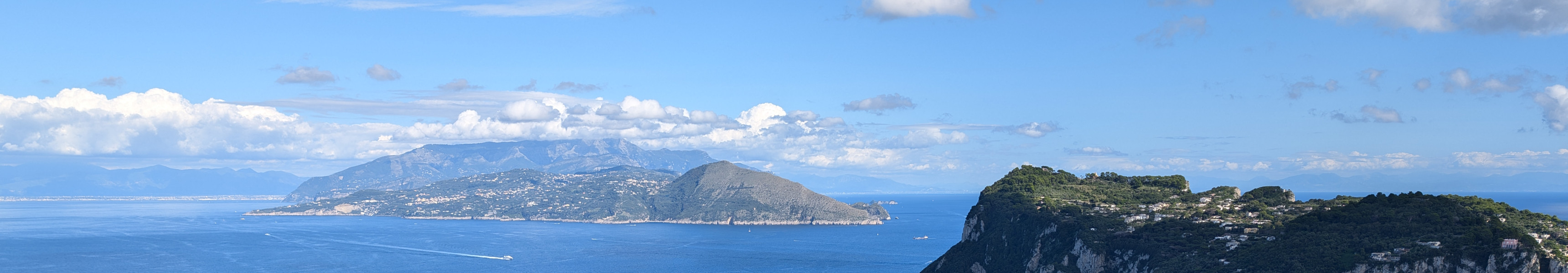 Ausblick vom Sonnenberg in Capri