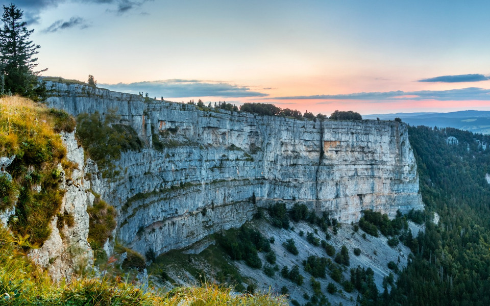 Felsenlandschaft in der Schweiz