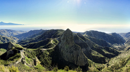 La-Gomera-Berglandschaft