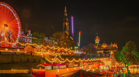 Weihnachtsmarkt-Edinburgh